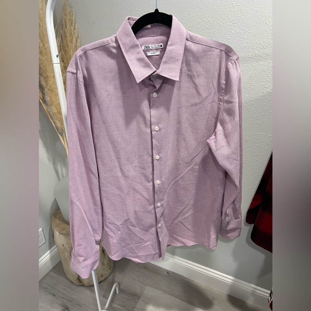 Men’s Zara button down slim fit